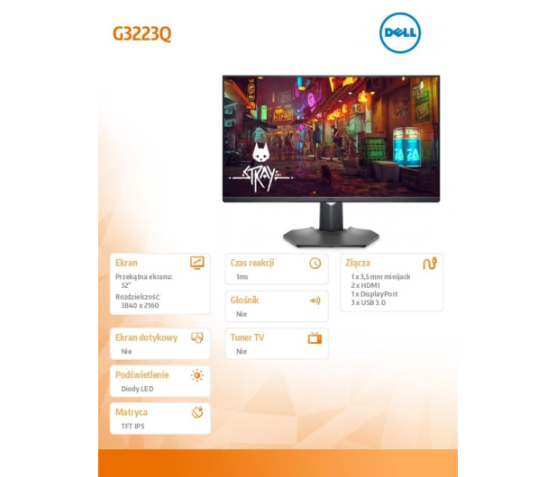 Dell G3223Q - 1078099 - zdjęcie 11
